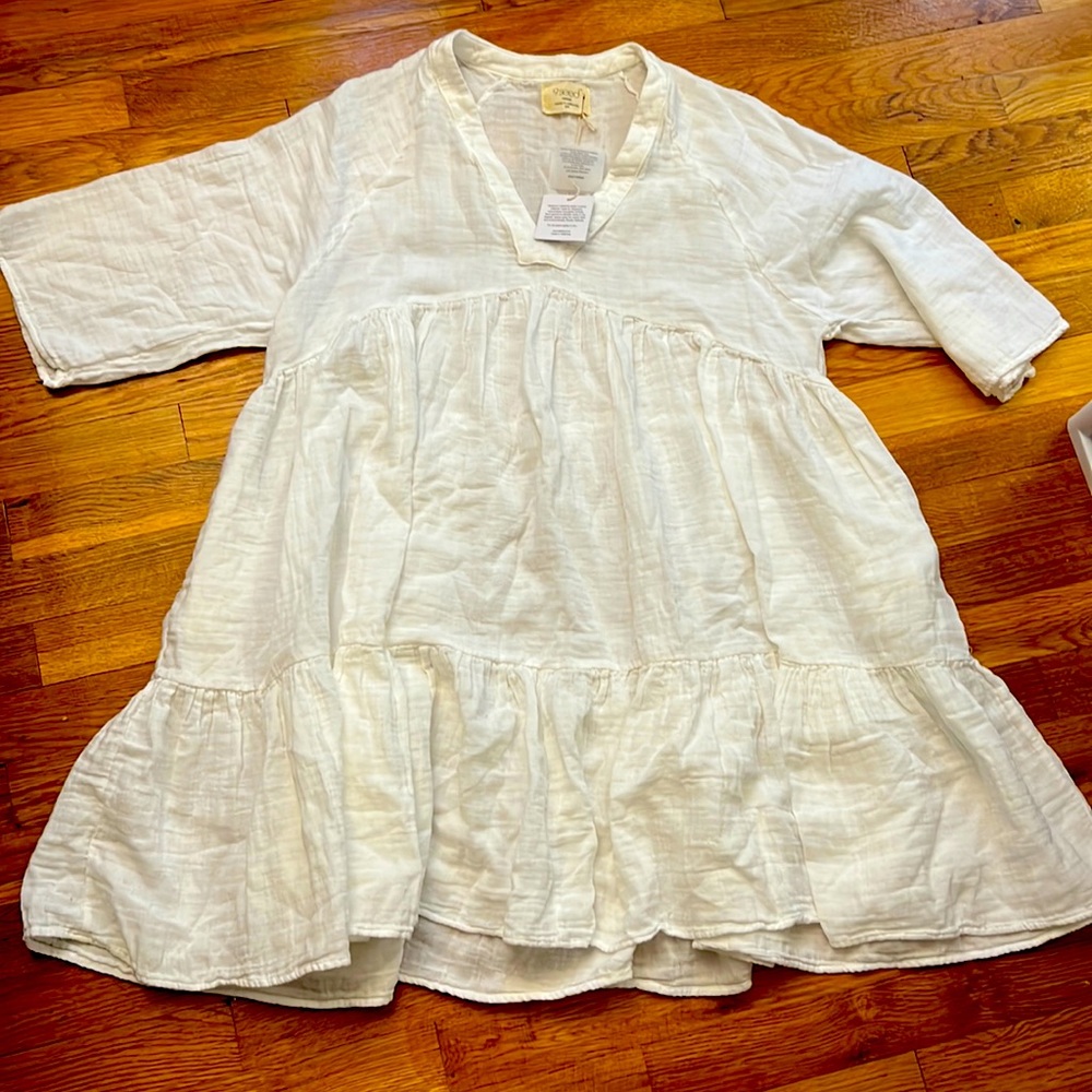 NWT 9Seed Marbella Ruffle Dress